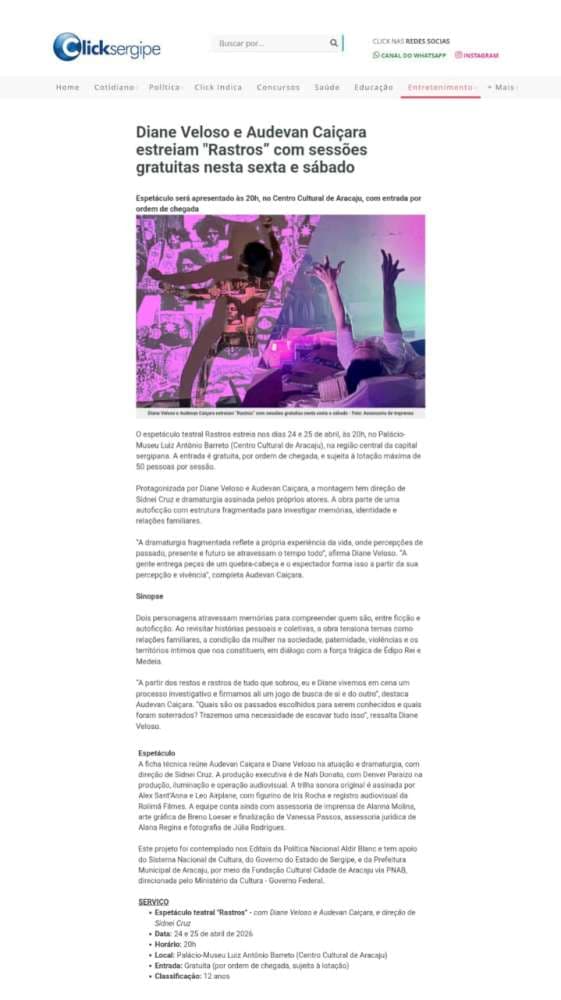 Cobertura: Click Sergipe